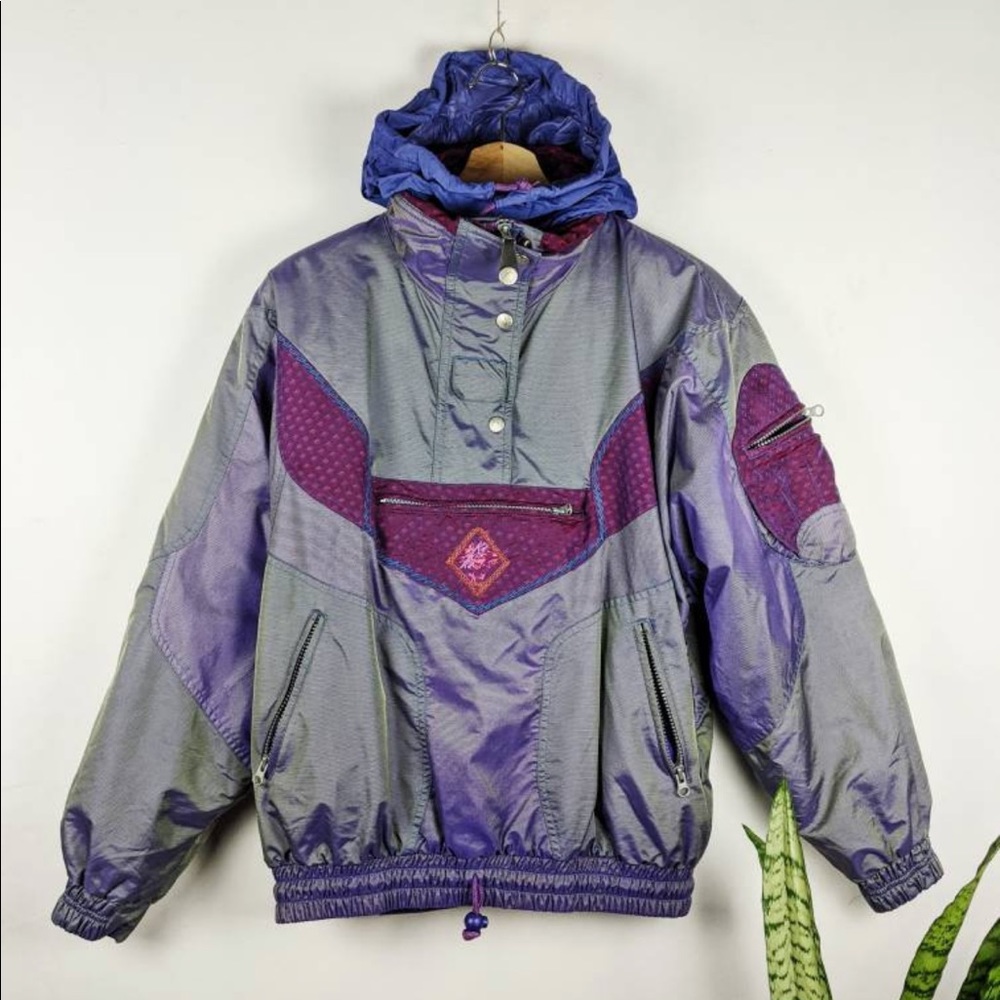 Vintage K2 Ski Women Jacket Iridescent